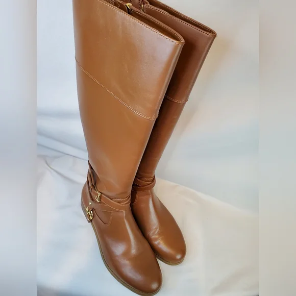 Michael Kors Tan Over the Knee Boots - Picture 6 of 9